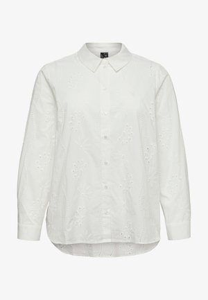 Vero Moda Curve, KARINA SHIRT - Πουκαμίσα με κουμπιά - snow white