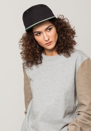 Flexfit CLASSIC SNAPBACK 2-TONE - Caps - black/silver