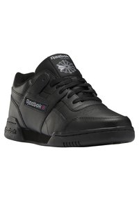 Reebok Classic WORKOUT PLUS - Sneakers basse - core black/core black/pure grey 5