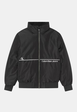 LINED LOGO - Winter jacket - ck black
