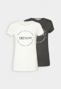 TOM TAILOR T-shirt Uomo Con Stampa - Modello Casual, Vestibilità Regolare, Cotone Morbido