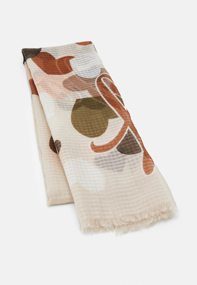 Foulard LIU JO Leopardato Con Logo - 120x120cm, Lavabile A Secco, Colore Cobalto - Foto 6