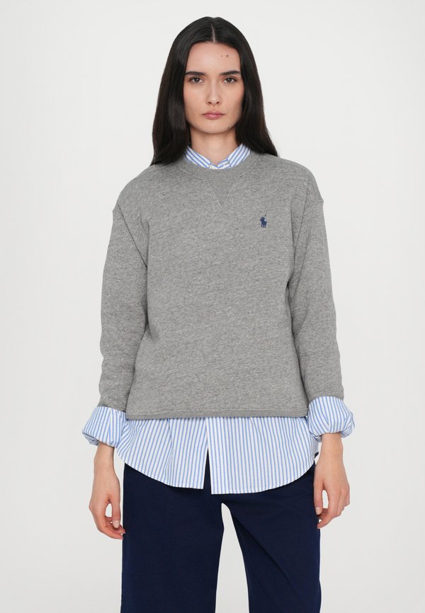 CREW NECK  - Sweatshirt - dark vintage heather3