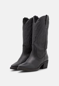 mtng TEO - Botas de cowboy/motociclista - black