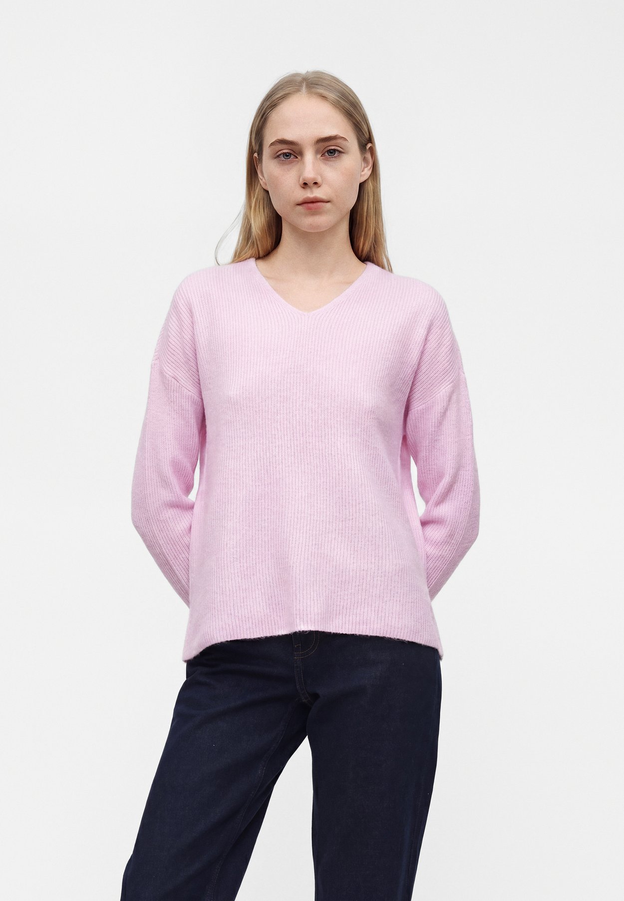 ONLCAMILLA V-NECK L/S PULLOVER KNT NOOS