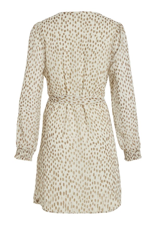 FALIA SMOCK V-NECK L S-NOOS - Day dress - birch aop nori2