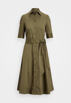 Robe chemise - olive