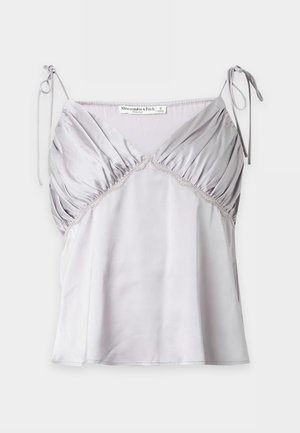 Abercrombie & Fitch, CAMI - Haut de pyjama - light grey