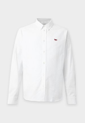 Maison Kitsuné, PROFILE FOX CASUAL SHIRT - Camisa - white