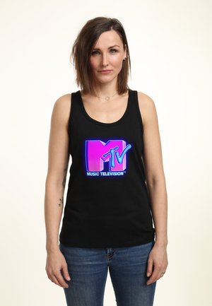 MTV GLOWS - Top - black