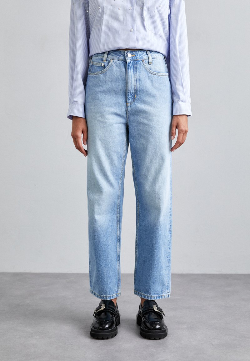 sandro Sirgete säärtega teksad - bleu jean