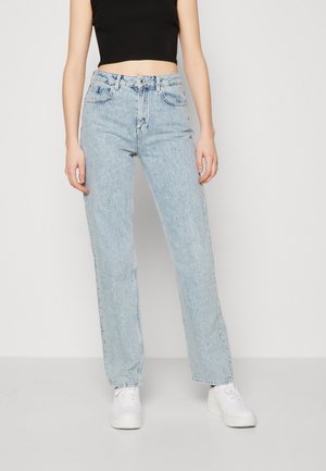 Straight leg jeans - light-blue denim