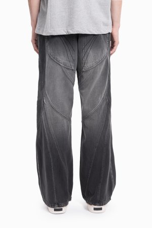 FLARED COPPER WASHED UNISEX - Jeans Relaxed Fit - copper washed