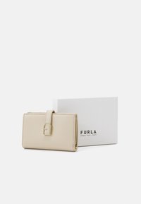 Furla FLOW COMPACT WALLET - Novčanik - avena
