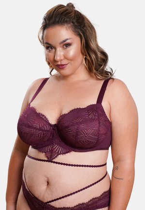 BH LOLA - Underwired bra - wine