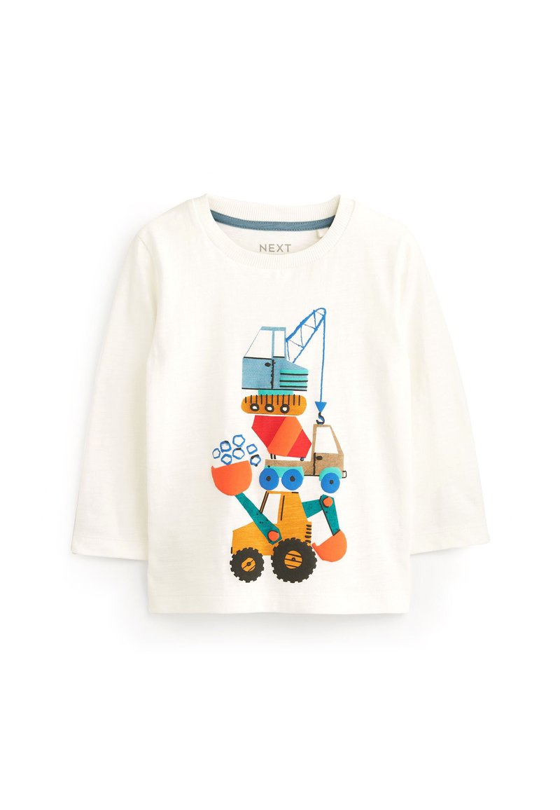 Next CHARACTER STANDARD - Langærmet T-shirt - ecru white