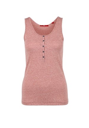 Top - mottled red