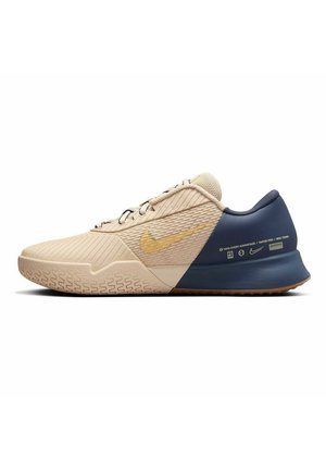COURT AIR ZOOM VAPOR PRO 2 - Chaussures de tennis pour terre-battueerre battue - sanddrift metallic gold thunder blue