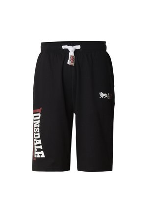 Lonsdale SIDEMOUTH - Rövidnadrágok - black