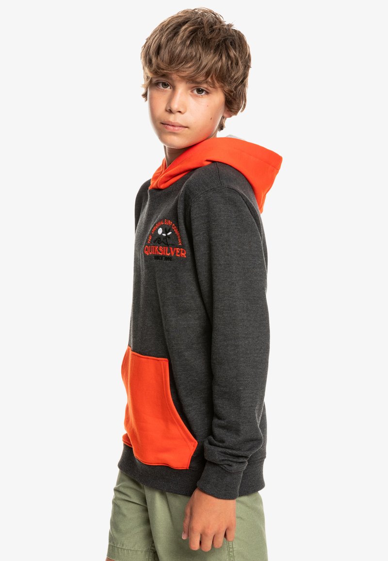 Kinder Pullover | Quiksilver OPEN SPOT HOOD YOUTH Sweatshirt dark grey heather/anthrazit - LK49924 Kinder Pullover | Quiksilver OPEN SPOT HOOD YOUTH Sweatshirt dark grey heather/anthrazit - LK49924