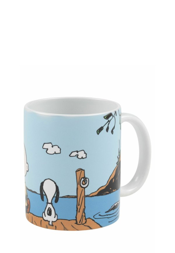 THE PEANUTS SEE CHARLIE BROWN  - Trinkflasche - weiß