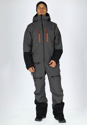 FREERIDE SKISUIT - Overall - charcoal orange