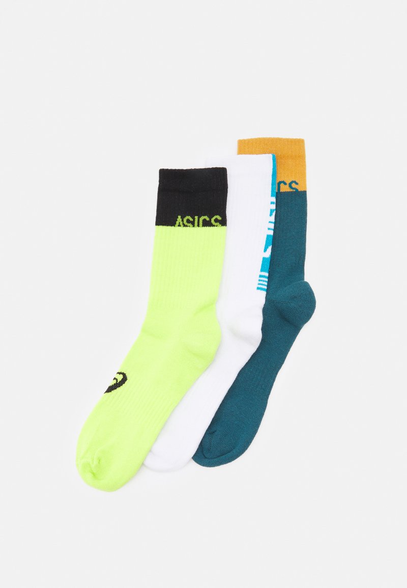 multi coloured asics