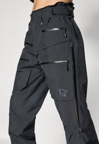 Norrøna LOFOTEN GORE-TEX INSULATED PANTS - Lyžiarske nohavice - caviar black