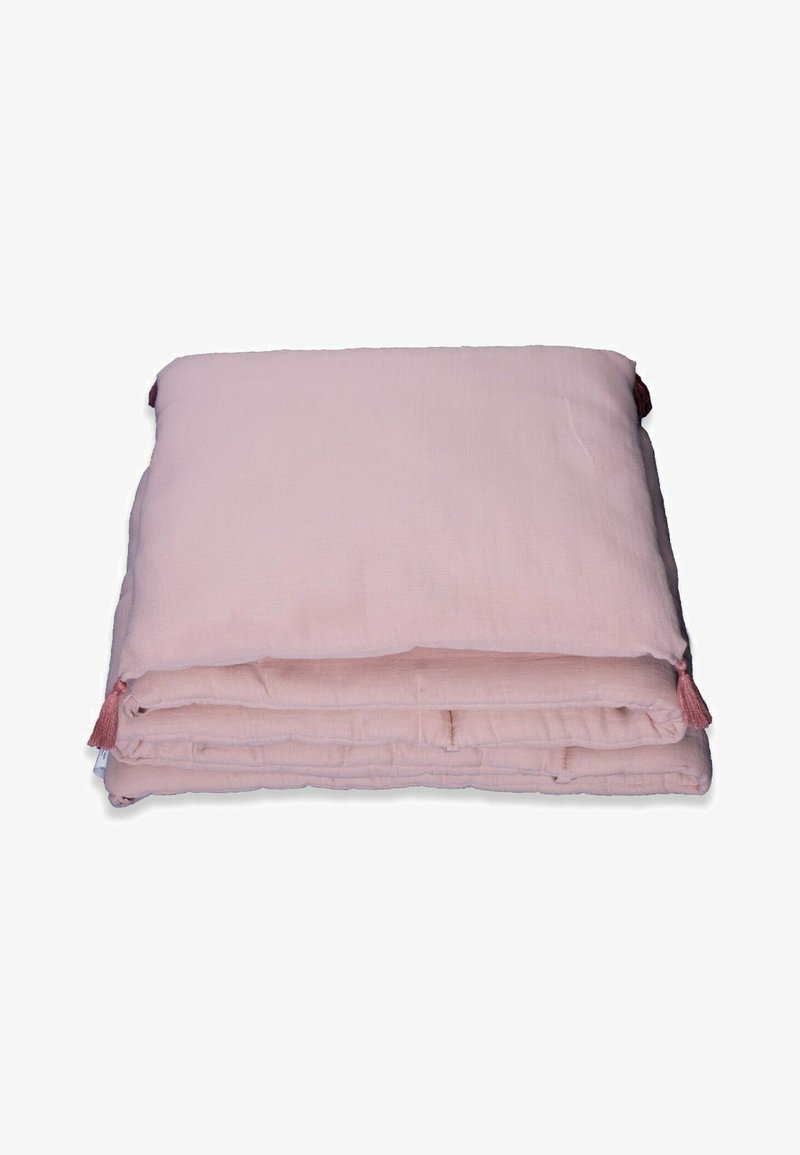 Cigit MUSLIN BUMPER SET - Mušelínová prikrývka - powder pink