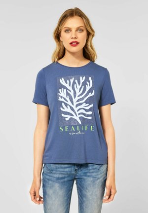 T-shirt print - blau