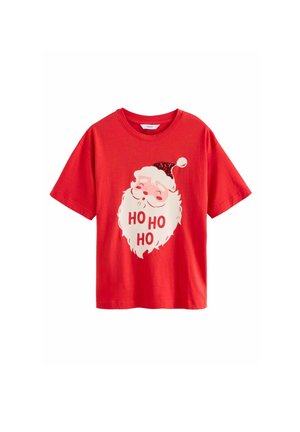 Next SANTA CHRISTMAS GRAPHIC - REGULAR FIT - T-Shirt print - red