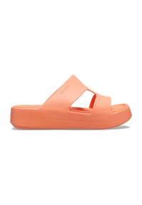 Crocs - GETAWAY PLATFORM H-STRAP - Pantolette hoch - sunkissed Thumbnail-Bild 1