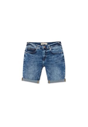 INSIDE, DESGASTADA - Shorts vaqueros - azul