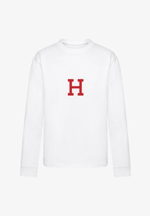 HARVARD UNIVERSITY - EST 1636 LONGSLEEVE - Ilgarankovis viršutinės dalies drabužis - white