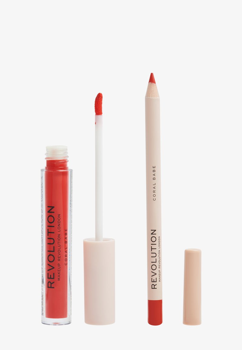 Makeup Revolution REVOLUTION LIP CONTOUR KIT - Sminkset - red/röd ...