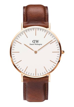 CLASSIC ST MAWES 40MM - Zegarek - brown/rose gold coloured