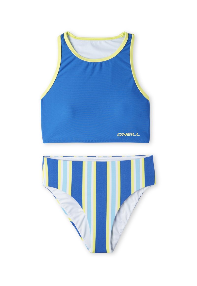 O'Neill BRIGHTS SPORTY SET Bikini blue towel stripe/blauw Zalando.nl