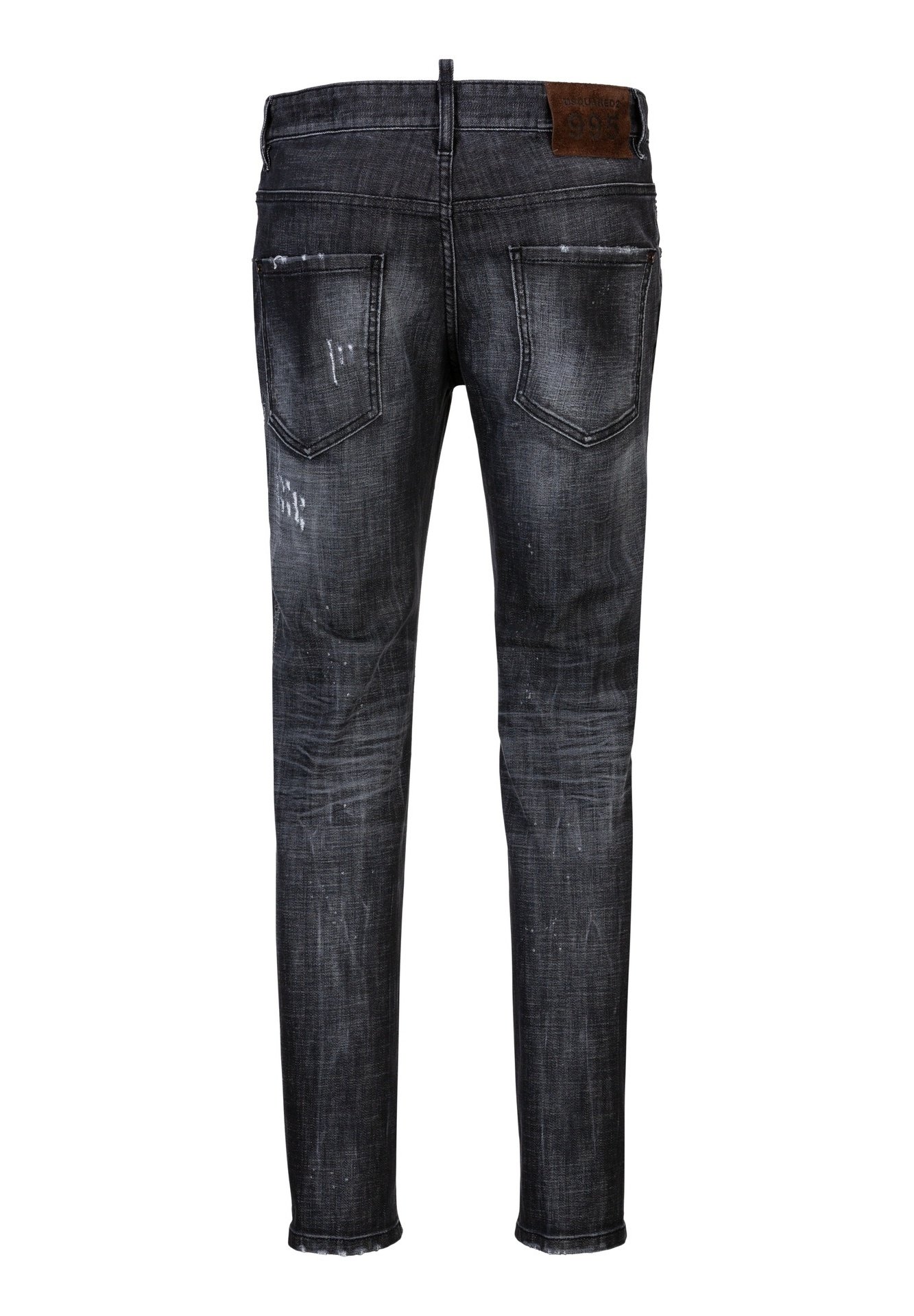 パンツ DSQUARED2 ICON FOREVER Skater Jean DSQUARED2 ICON SKATER - Slim fit jeans - black/black denim - Zalando