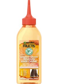 Garnier GARNIER FRUCTIS HAIR DRINK ANANAS LUNGHEZZE LUMINOSE, BALSAMO LAMELLARE CON RISCIACQUO EFFETTO ISTANTANEO CON ESTRATTO DI ANANAS, 200ML - 2 PACK - Balsamo - trasparente