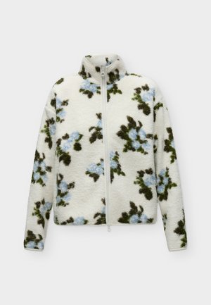 Pieces, PCAUTUMN  - Sweat zippé - cloud dancer