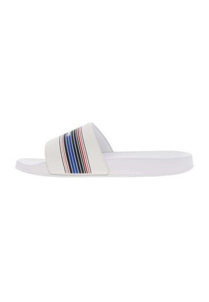 PLAT - Sandalias planas - blanches