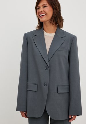 Manteau court - mid grey