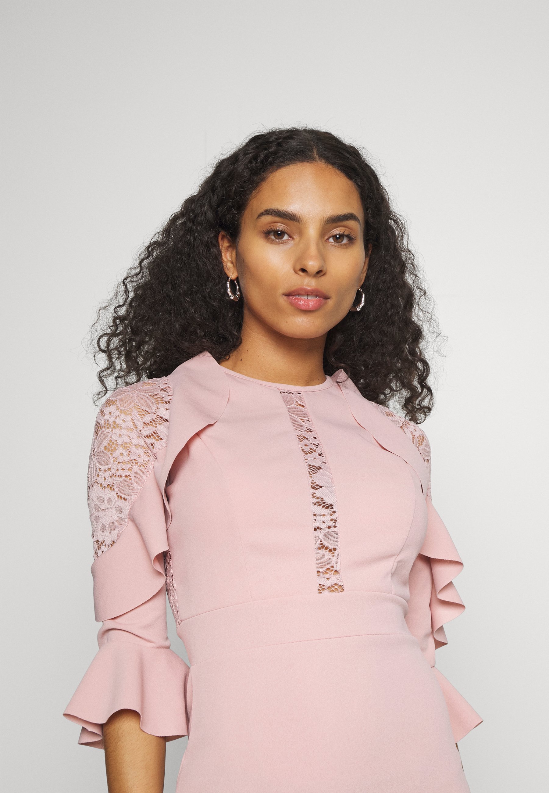 WAL G PETITE MARLEE FRILL DRESS - Shift 