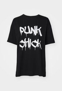 SERA ONECK VIP - Print T-shirt - black