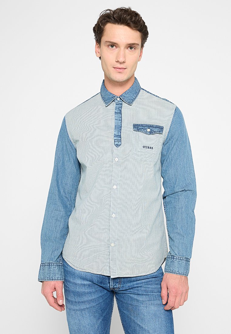 Guess Overhemd blauw