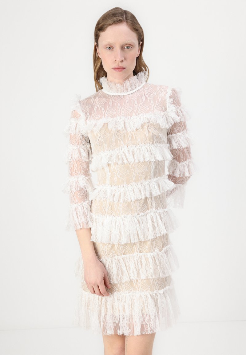 cotton mini dress casual Finn Cotton Swing Mini Dress
