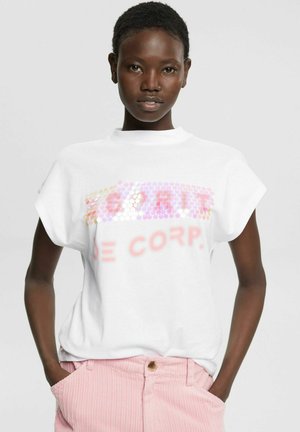 T-shirt z nadrukiem - white