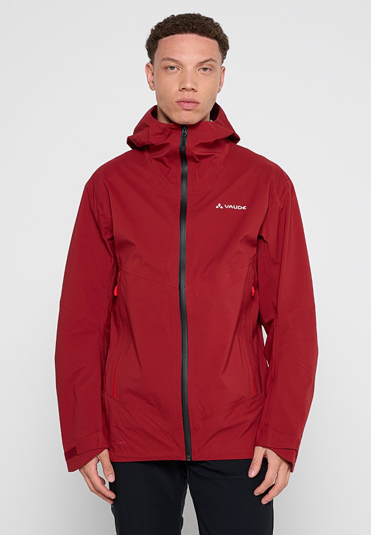 Vaude Hardshell-jas rood