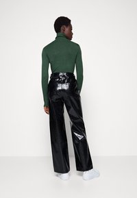 JJXX KENYA HW STRAIGHT NOOS - Kalhoty - black