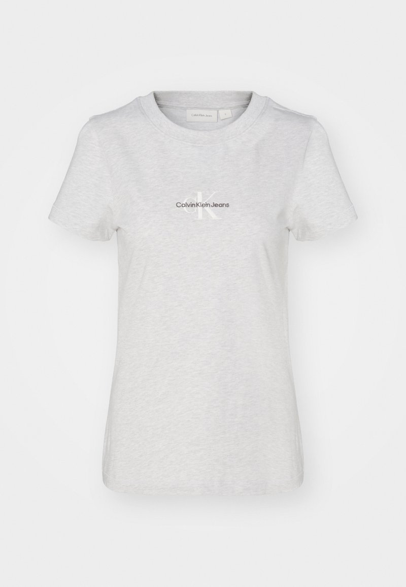 Calvin Klein Jeans T-shirt basic grijs Calvin Klein Jeans T-shirt basic grijs